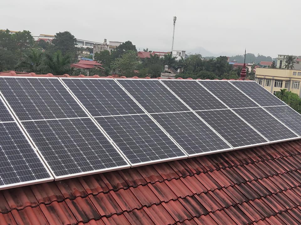 Công trình điện mặt trời  10kwp tại Thái Nguyên